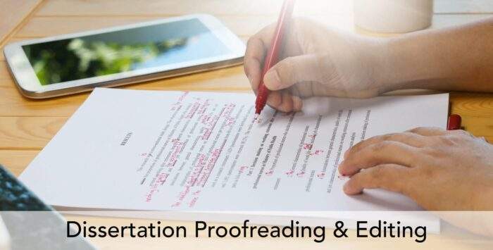 what is dissertation proofreading