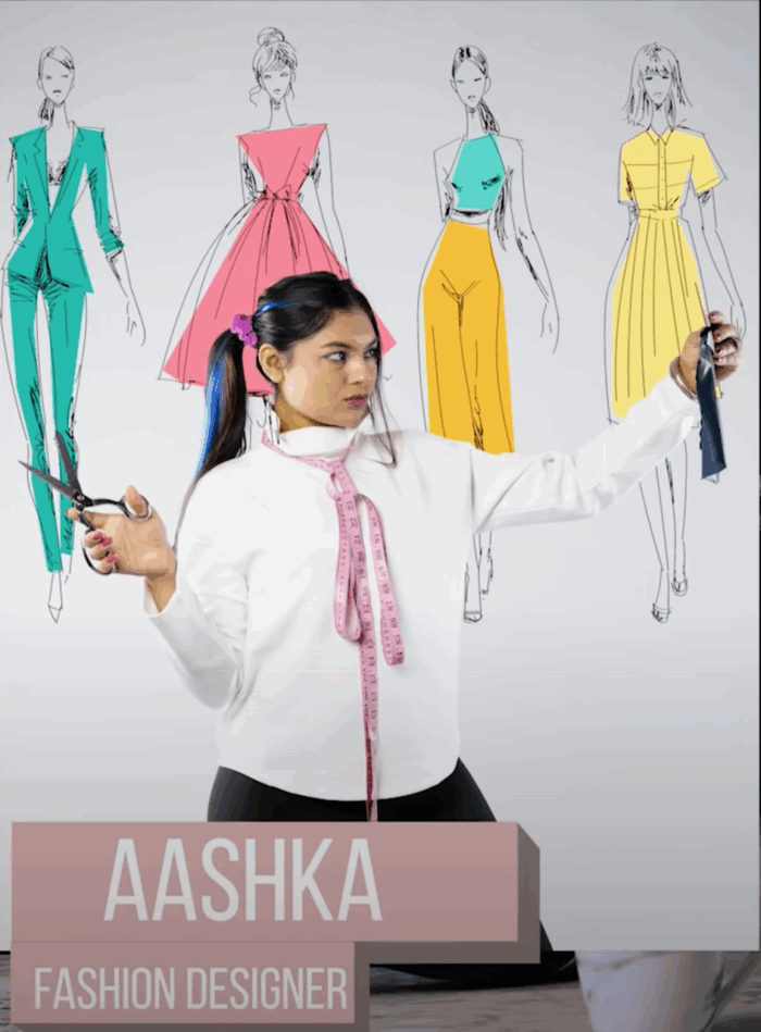 Fashion Designer Aashka Mehta