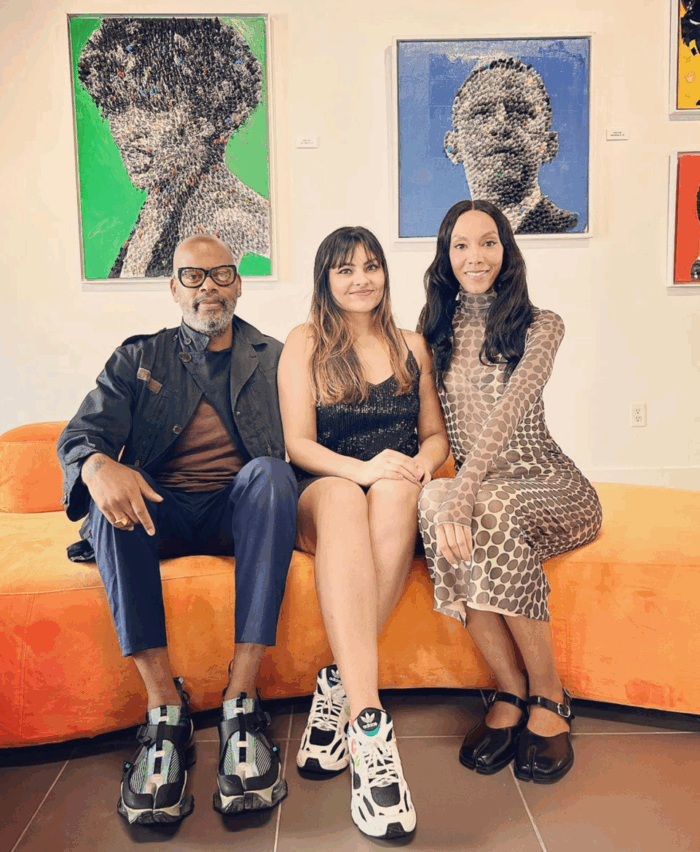 With Hannah Stoudemire and Ali Richmond, Founders of Fashion For All Organization