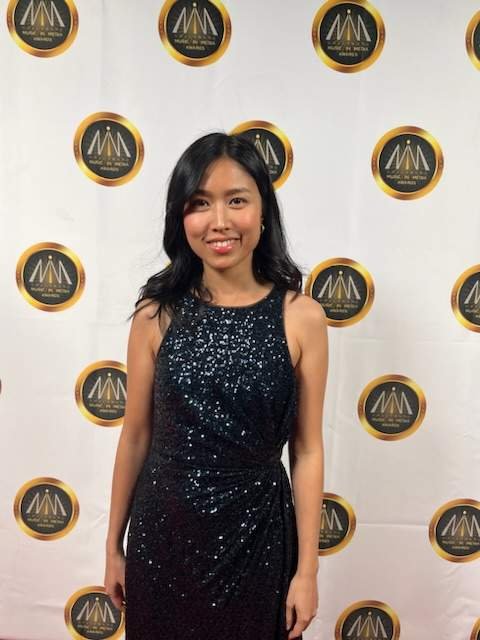 Ho-Ling Tang at the HMMA 2024 Award Ceremony